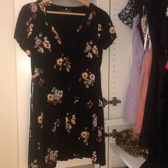 A&F Button Up Dress - Picture 2 of 4